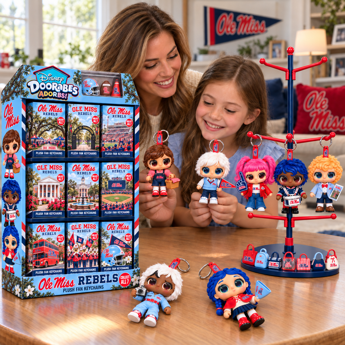 Premium OMR Plush Keychain Collection NTVA