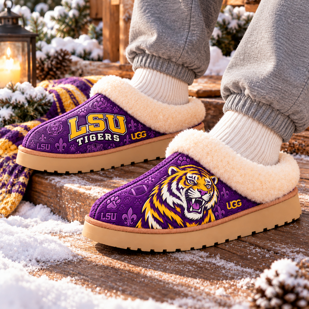 Premium LSU Fur Lined Slippers PDL