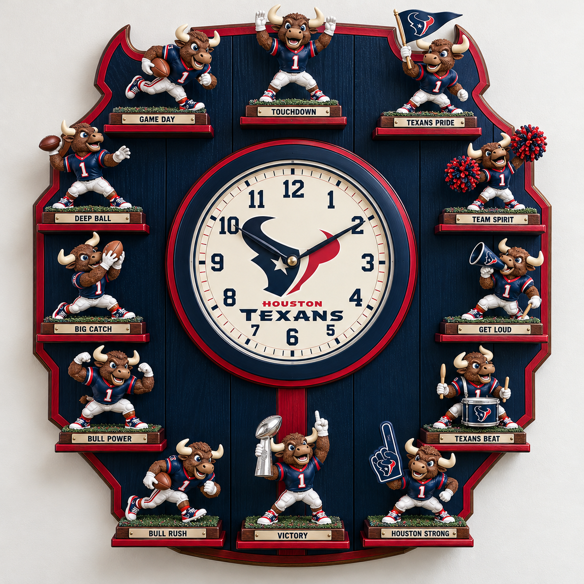 HTX Premium Mascot Sculpture Clock Collection PTKL