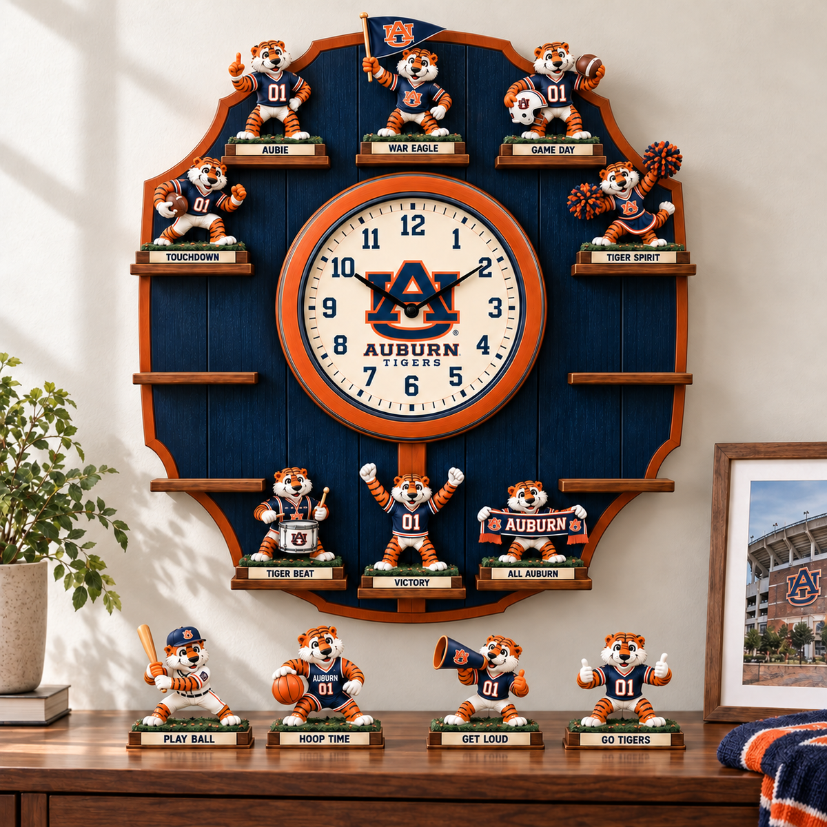 ABTG Premium Mascot Sculpture Clock Collection PTKL