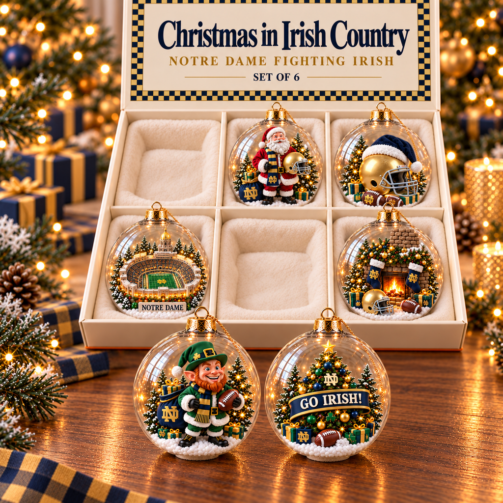 NDFI Premium Christmas Tree Ornament Set TMH