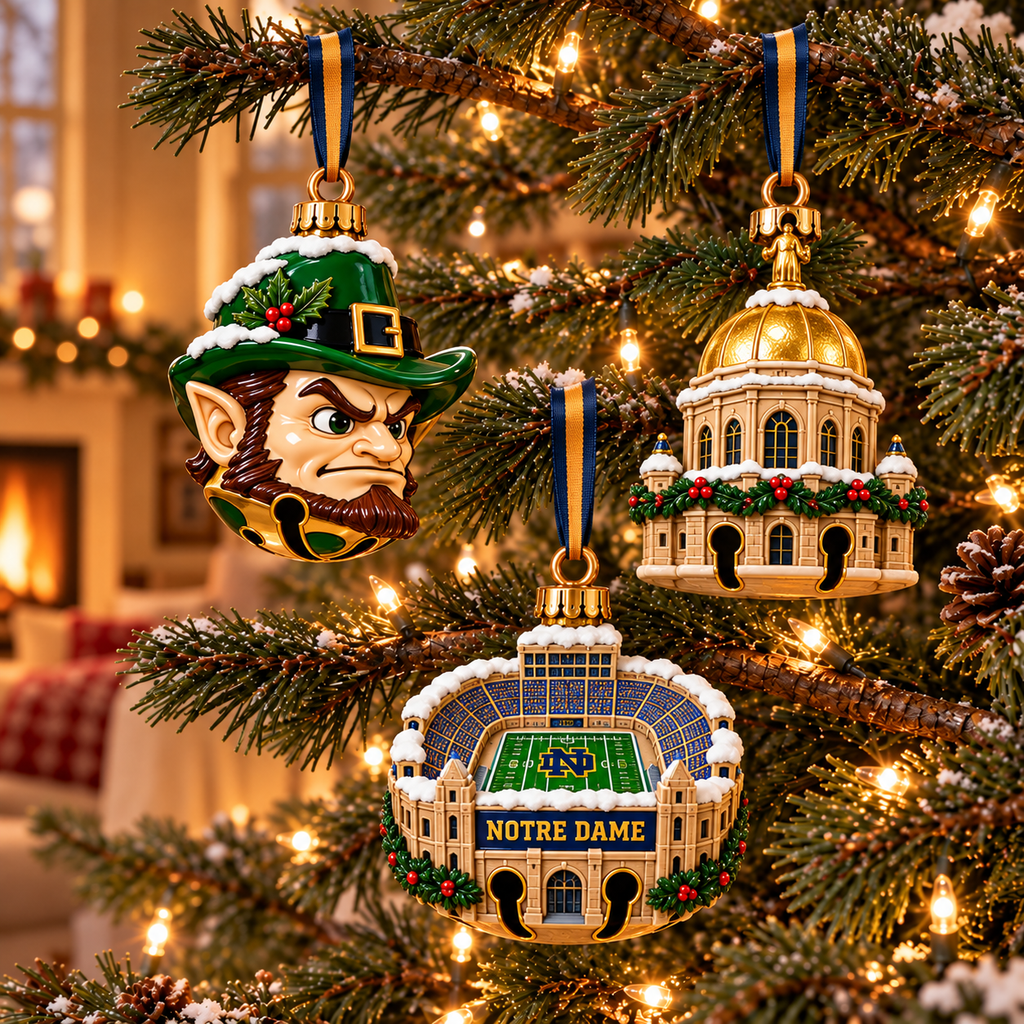 Premium NDFI Christmas Bell Ornament TTMH