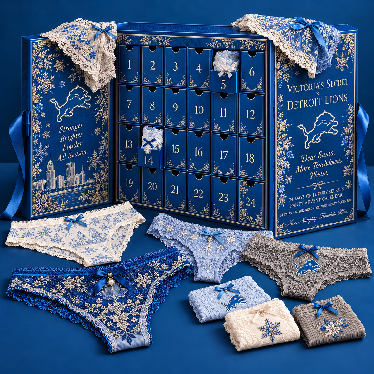 DTL Premium Christmas Panty Advent Calendar LNTH