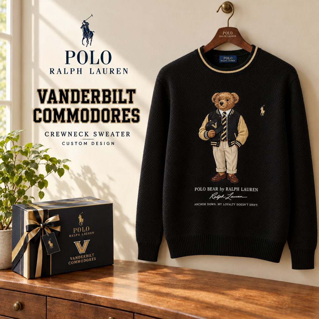 Vanderbilt Commodores Premium Crewneck Sweater