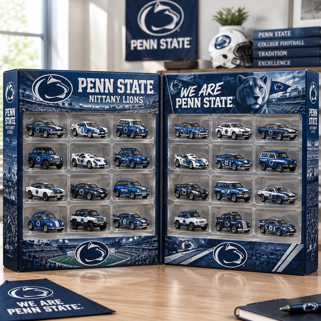 Penn State Nittany Lions Premium Mini Car Advent Calendar