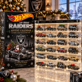 Las Vegas Raiders Premium Mini Car Advent Calendar